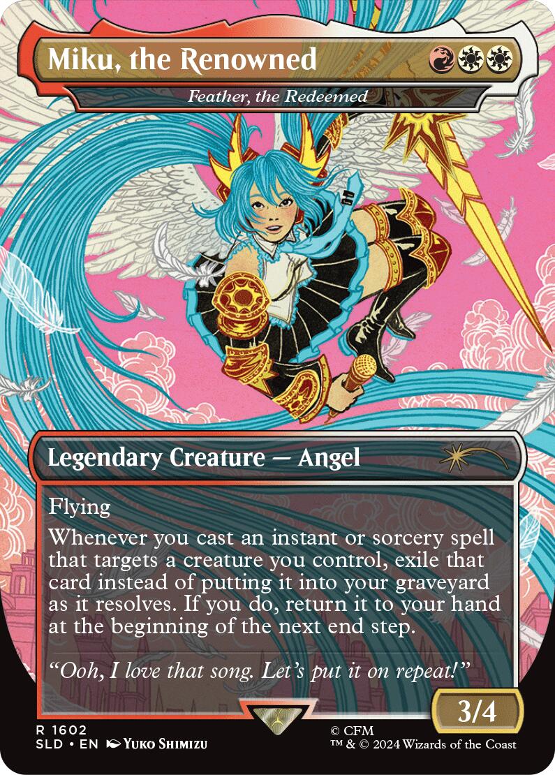 Miku, the Renowned - Feather, the Redeemed [SLD - 1602]