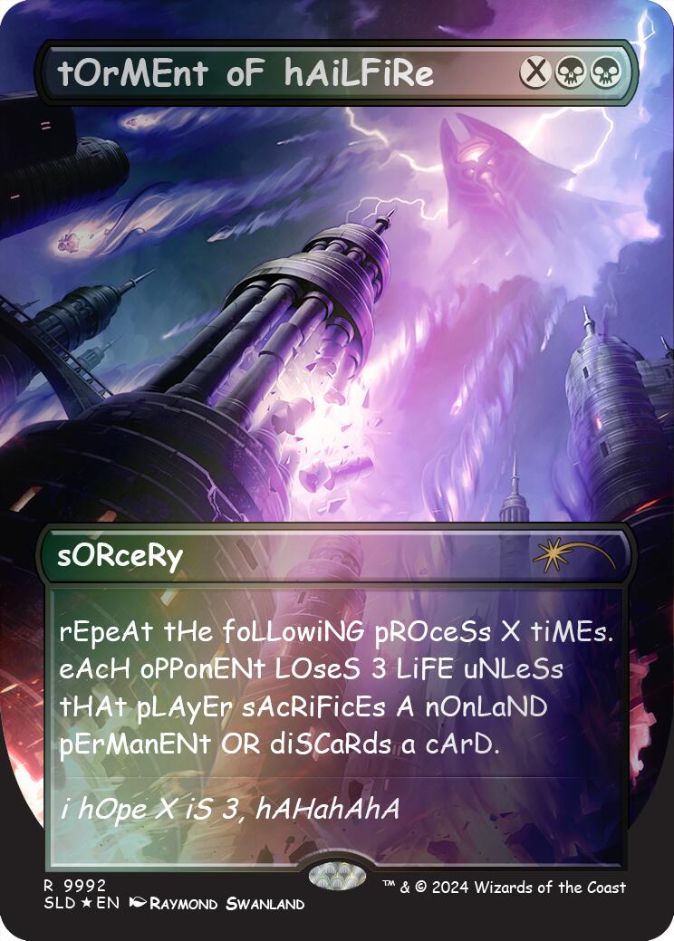 tOrMEnt oF hAiLFiRe (Rainbow Foil) [SLD - 9992]