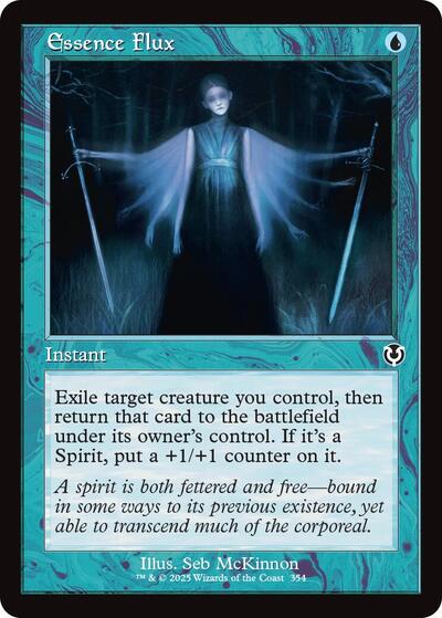 Essence Flux (Retro Frame) (Innistrad Remastered) Light Play