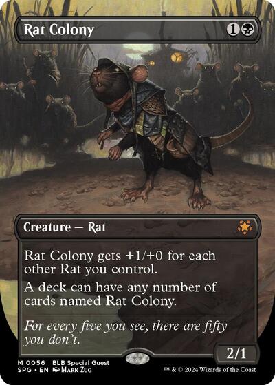 Rat Colony (Borderless) (Special Guests) Light Play