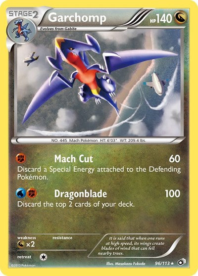 Garchomp (Legendary Treasures) Light Play Holofoil