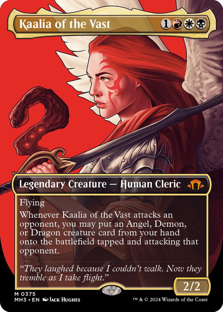Kaalia of the Vast (0375) (Borderless) [MH3 - 375]