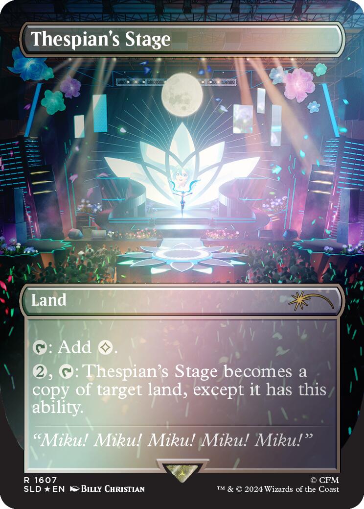 Thespian's Stage (Rainbow Foil) [SLD - 1607]