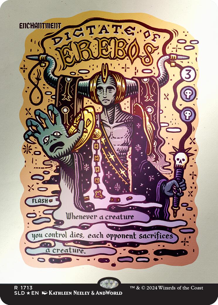 Dictate of Erebos (Rainbow Foil) [SLD - 1713]