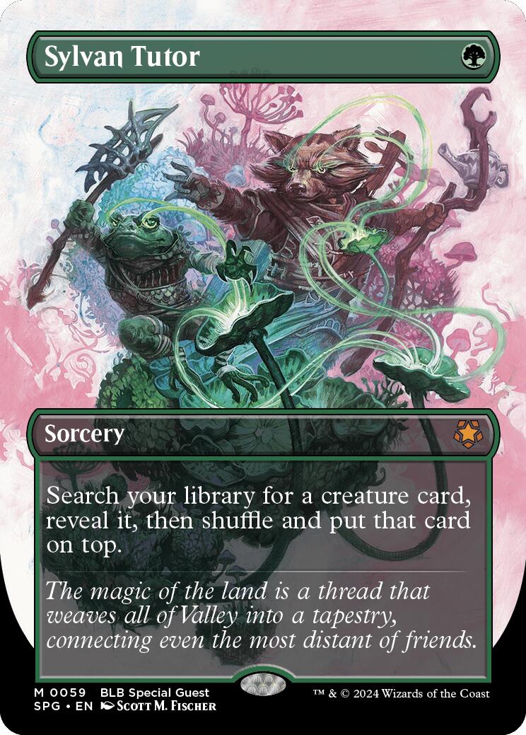 Sylvan Tutor (Borderless) [SPG - 59]