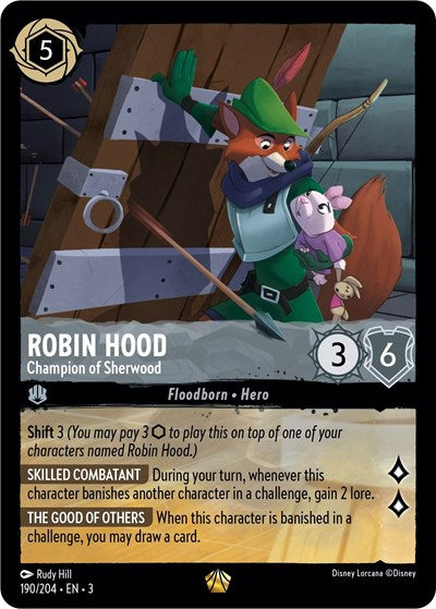 Robin Hood - Champion of Sherwood (Into the Inklands) Light Play