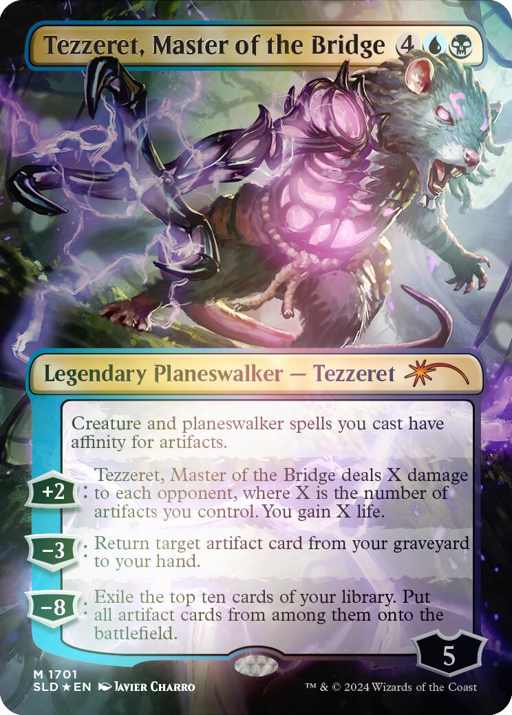 Tezzeret, Master of the Bridge (Rainbow Foil) [SLD - 1701]
