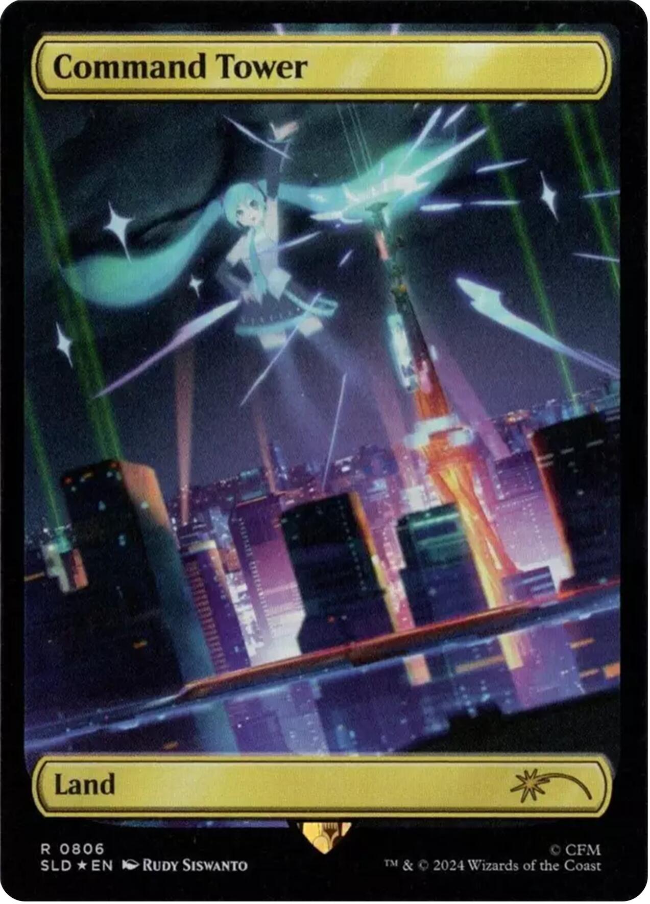 Command Tower (0806) (Rainbow Foil) [SLD - 806]