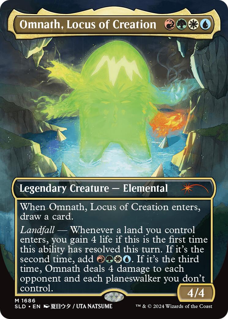 Omnath, Locus of Creation (Rainbow Foil) [SLD - 1686]