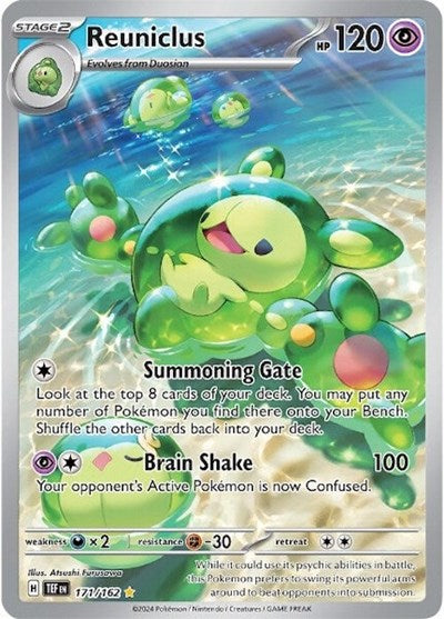 Reuniclus - 171 (SV05: Temporal Forces) Light Play Holofoil