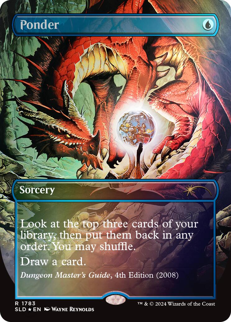 Ponder (1783) (Rainbow Foil) [SLD - 1783]