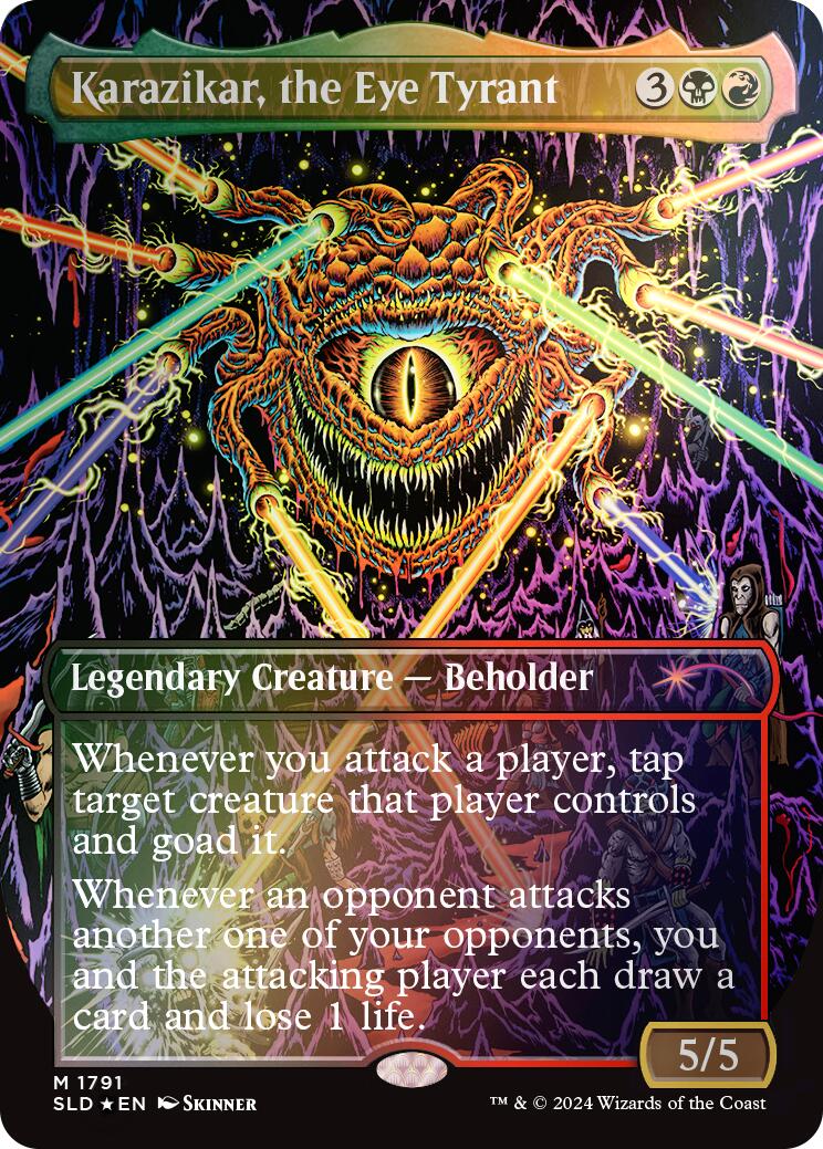 Karazikar, the Eye Tyrant (Rainbow Foil) [SLD - 1791]