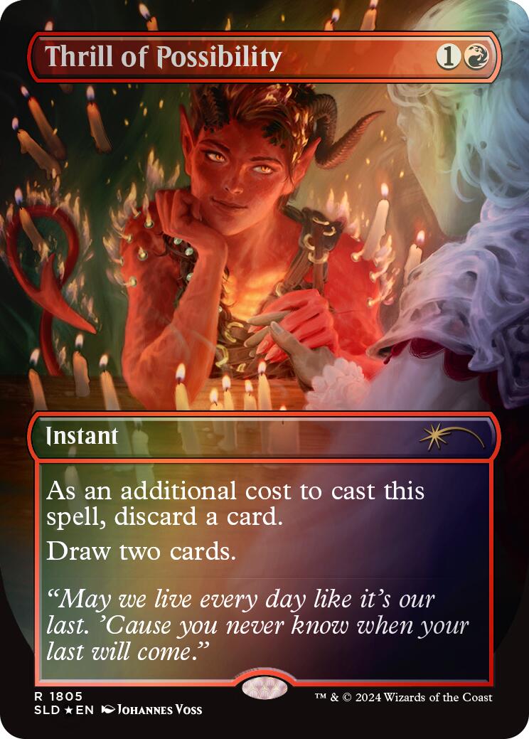 Thrill of Possibility (Rainbow Foil) [SLD - 1805]