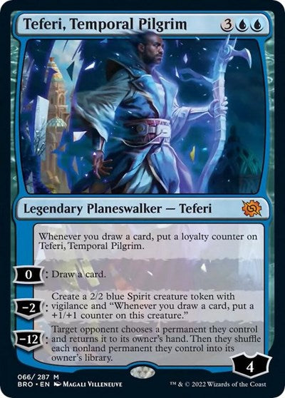 Teferi, Temporal Pilgrim (The Brothers' War) Light Play