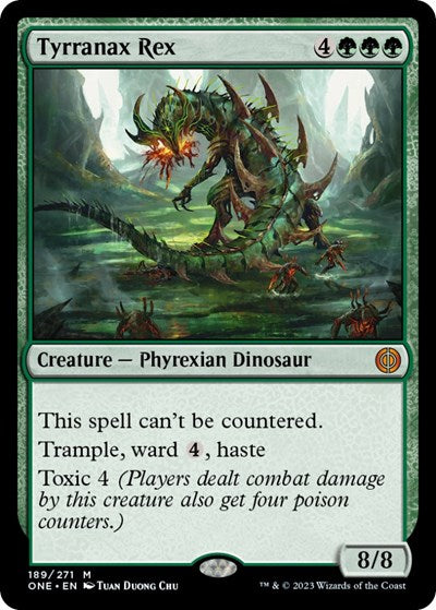 Tyrranax Rex (Phyrexia: All Will Be One) Light Play