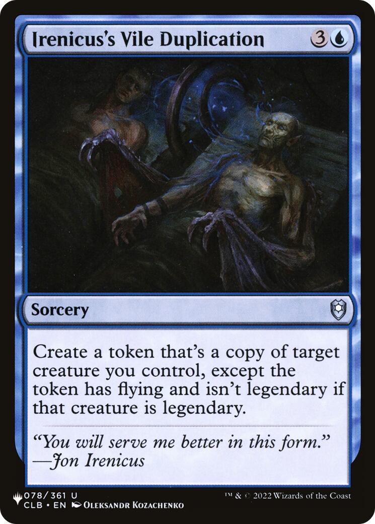 Irenicus's Vile Duplication [LIST - 078/361]