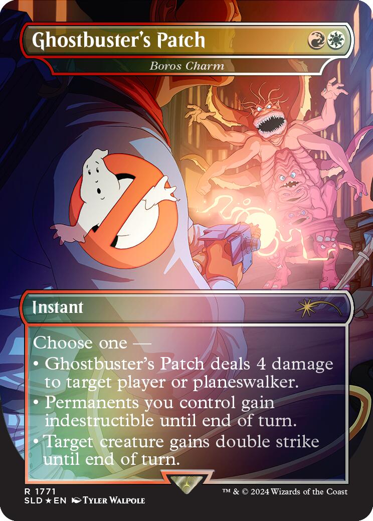 Ghostbuster's Patch - Boros Charm (Rainbow Foil) [SLD - 1771]