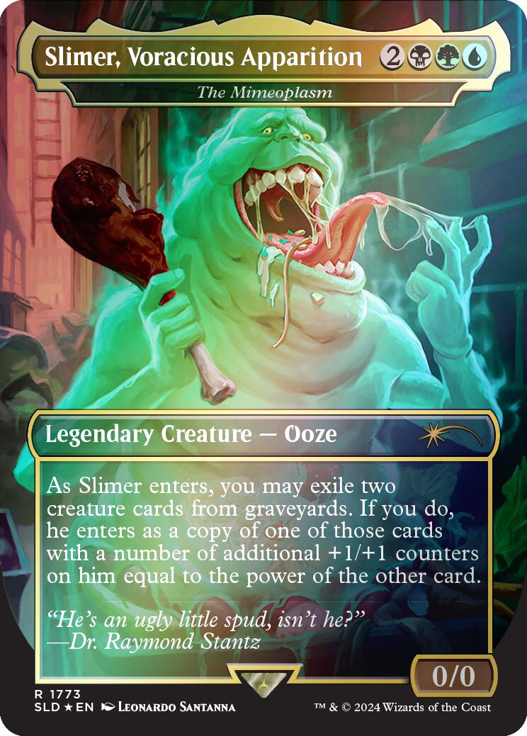 Slimer, Voracious Apparition - The Mimeoplasm (Rainbow Foil) [SLD - 1773]