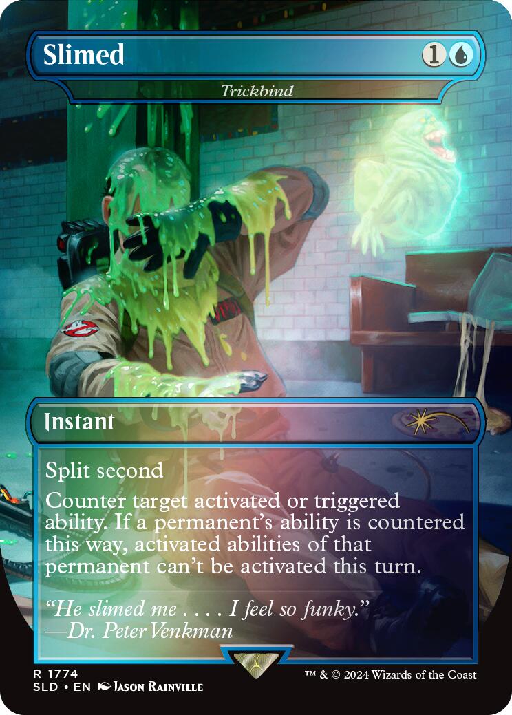 Slimed - Trickbind (Rainbow Foil) [SLD - 1774]