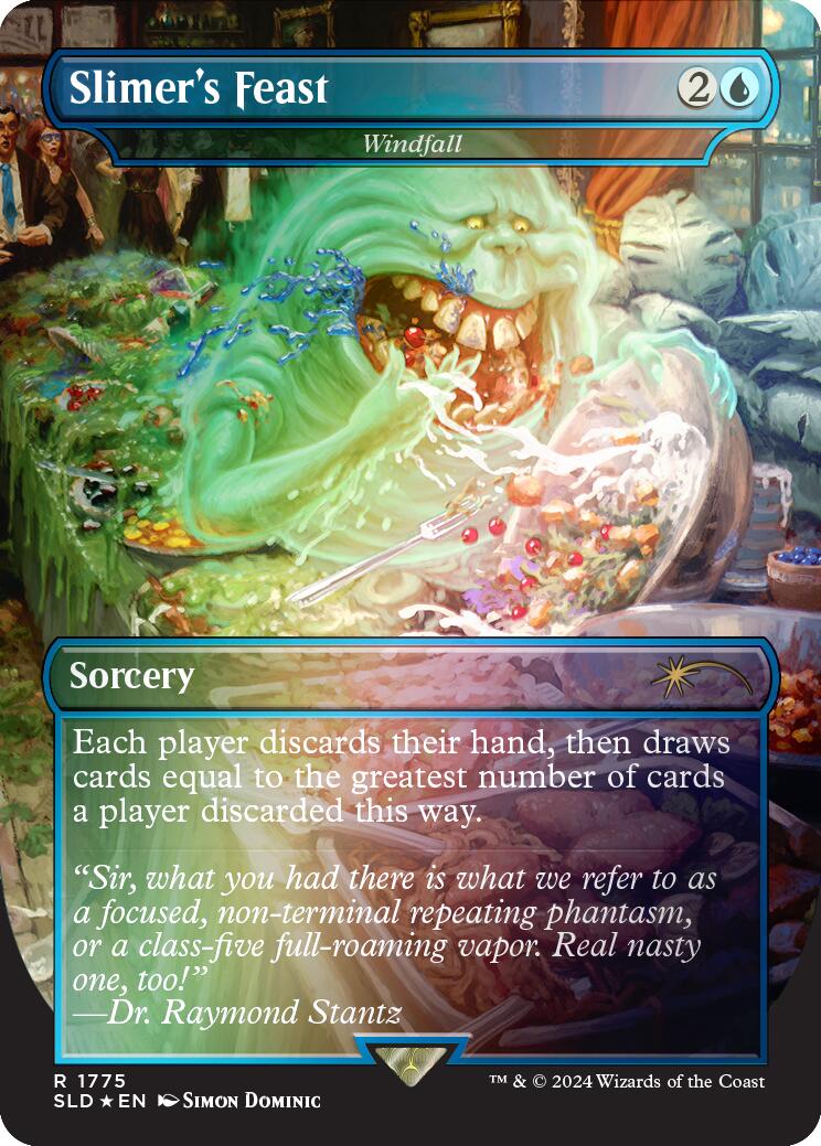 Slimer's Feast - Windfall (Rainbow Foil) [SLD - 1775]
