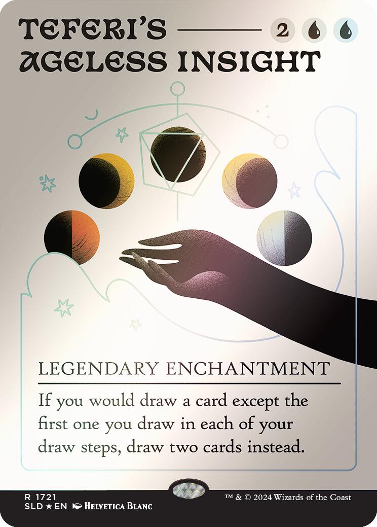 Teferi's Ageless Insight (Rainbow Foil) [SLD - 1721]