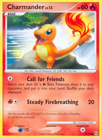 Charmander (Arceus) Light Play