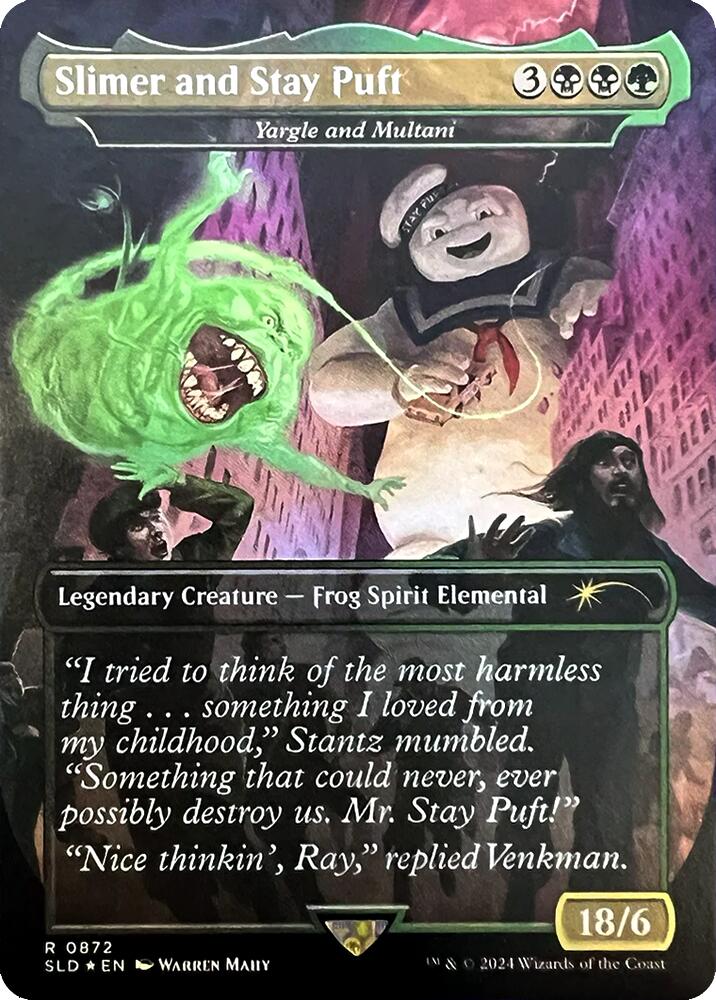 Slimer and Stay Puft - Yargle and Multani [SLD - 872]