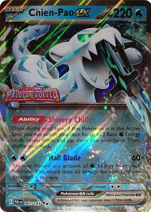 Chien-Pao ex (061/193) (Jumbo) [Scarlet & Violet: Paldea Evolved]