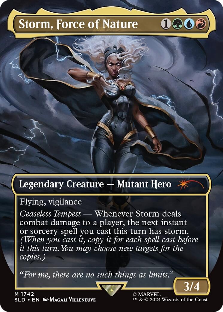 Storm, Force of Nature (Rainbow Foil) [SLD - 1742]