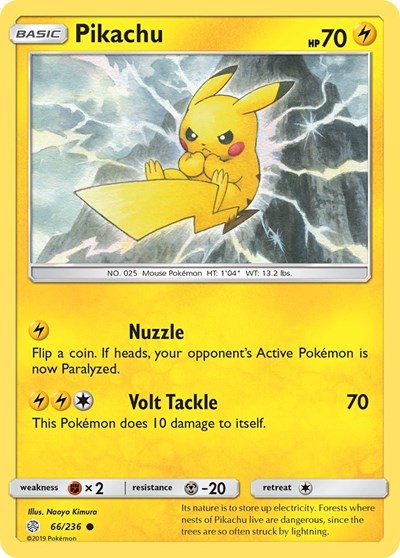 Pikachu (SM - Cosmic Eclipse) Light Play