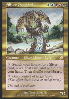 Sliver Overlord (Scourge) Light Play