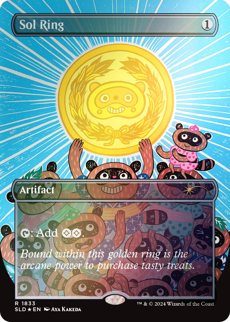 Sol Ring (1833) (Rainbow Foil) [SLD - 1833]