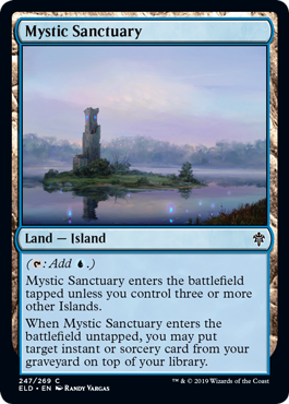 Mystic Sanctuary (Throne of Eldraine) Light Play Foil