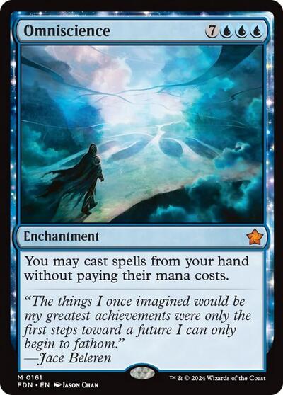 Omniscience (Foundations) Light Play Foil