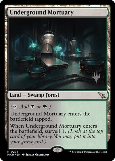 Underground Mortuary (Promo Pack: Murders at Karlov Manor) Light Play Foil