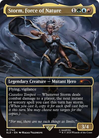 Storm, Force of Nature (Rainbow Foil) (Secret Lair) Near Mint Foil