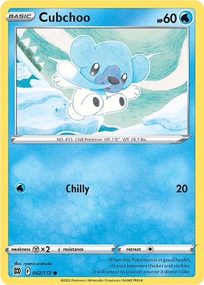 Cubchoo (SWSH09: Brilliant Stars) Light Play