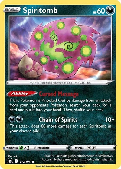 Spiritomb (SWSH11: Lost Origin) Light Play