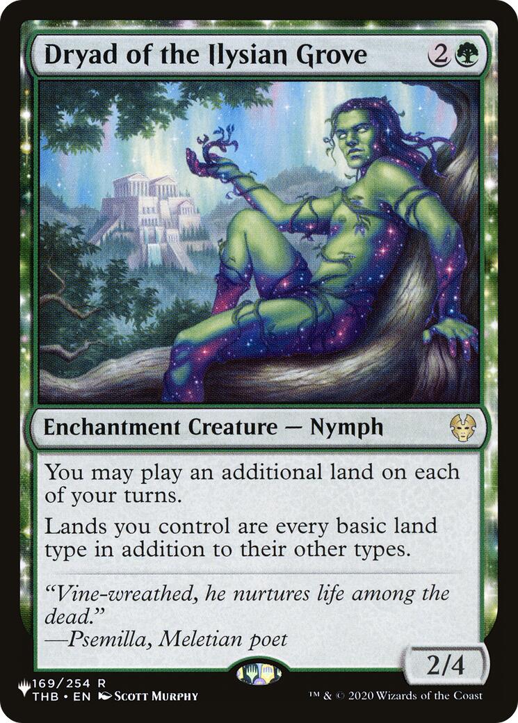 Dryad of the Ilysian Grove [LIST - 169/254]