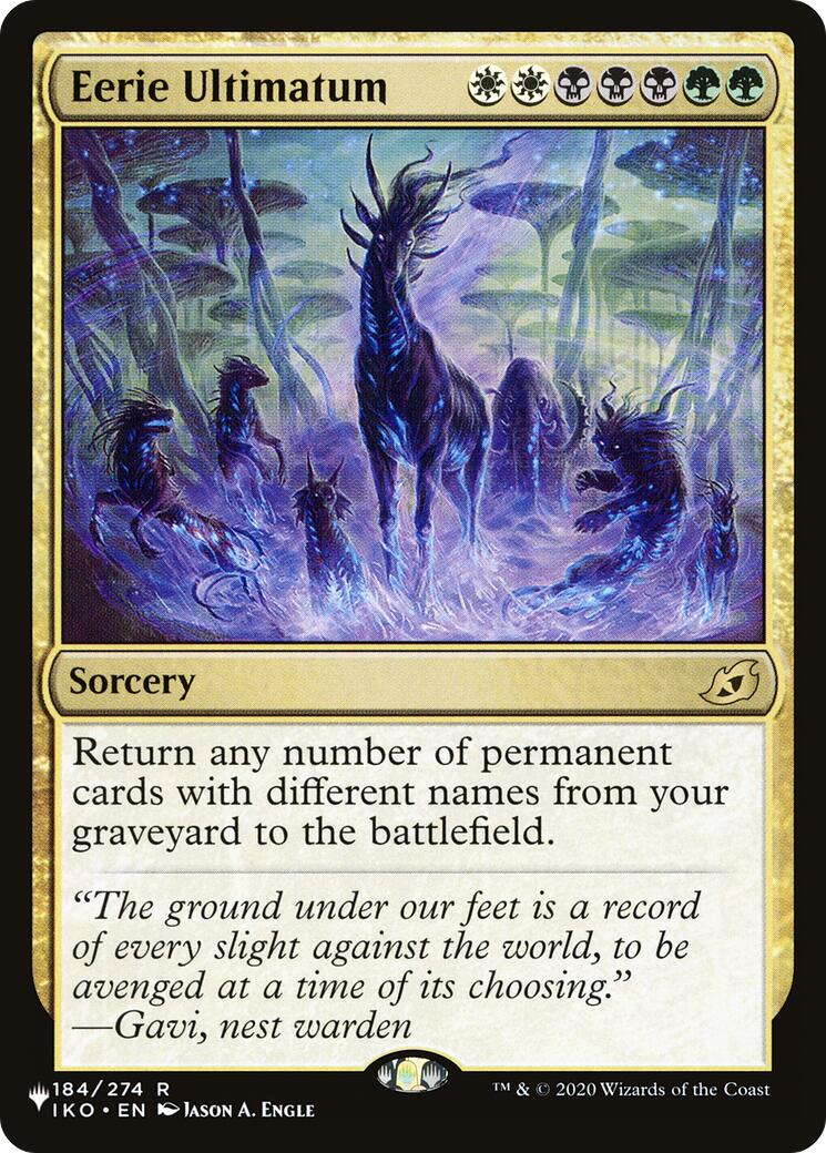 Eerie Ultimatum [LIST - 184/274]