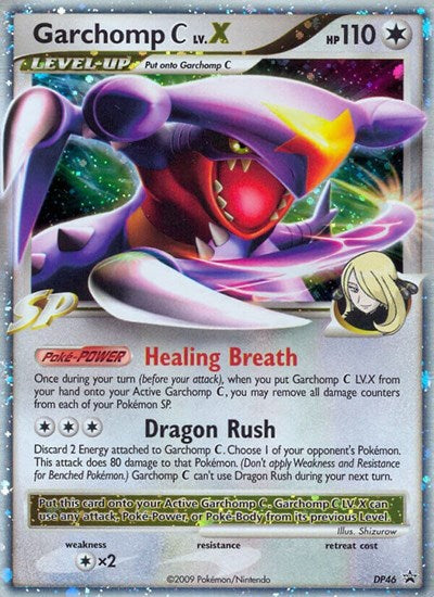 Garchomp C LV.X - DP46 (Diamond and Pearl Promos) Medium Play Holofoil