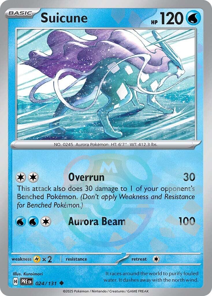 Suicune (Master Ball Pattern) [PRE - 024]