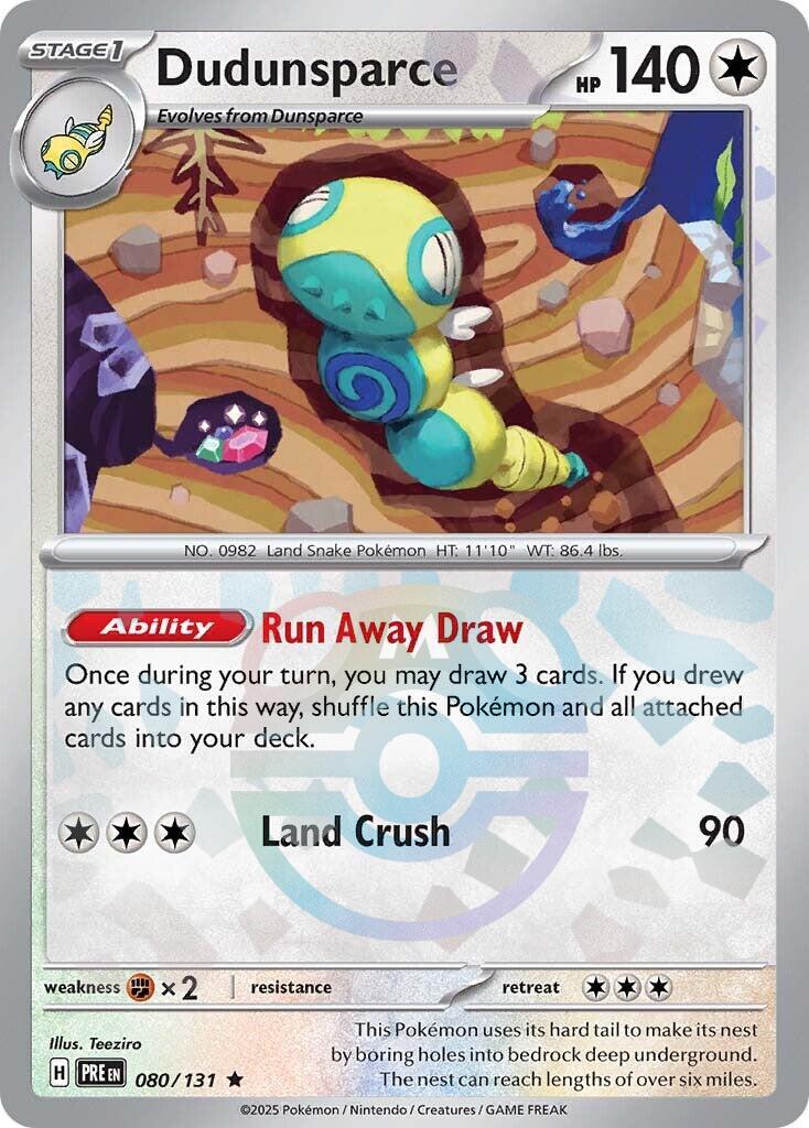 Dudunsparce (Master Ball Pattern) [PRE - 080/131]