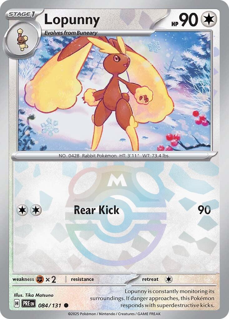 Lopunny (Master Ball Pattern) [PRE - 084/131]