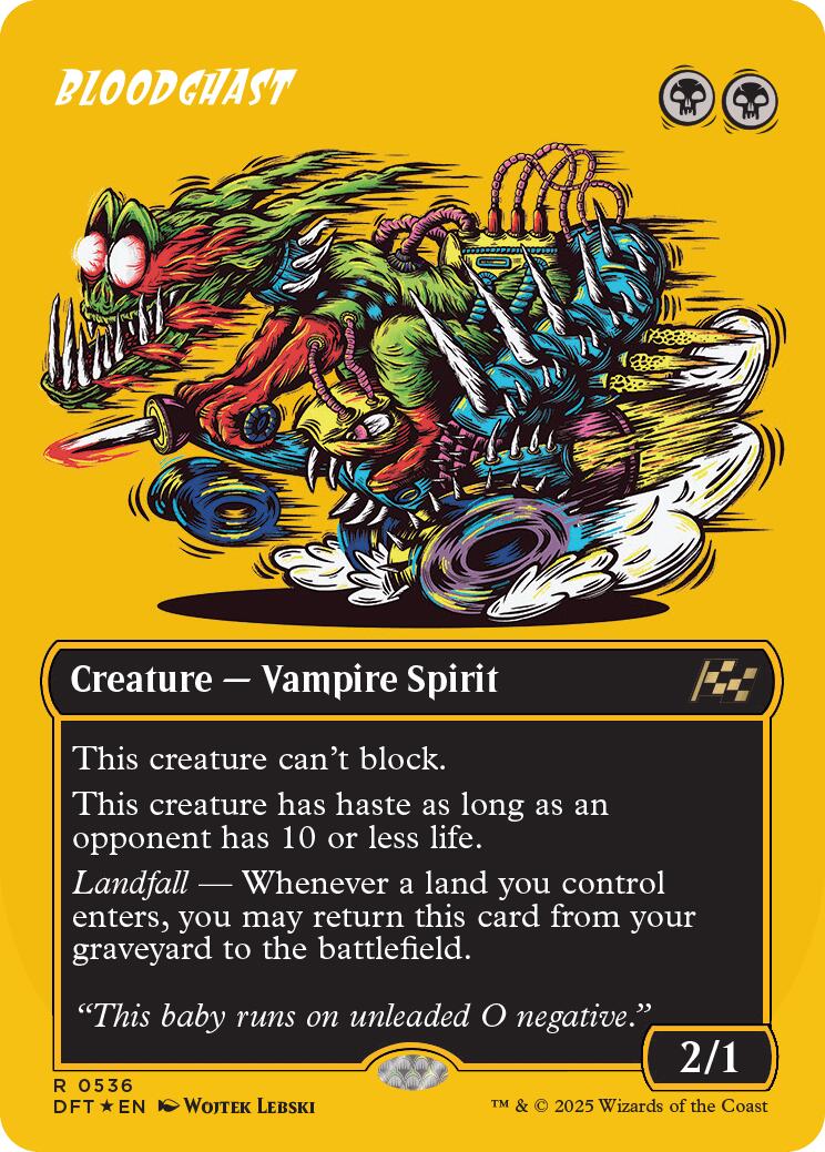 Bloodghast (Borderless) (First-Place Foil) [DFT - 536]