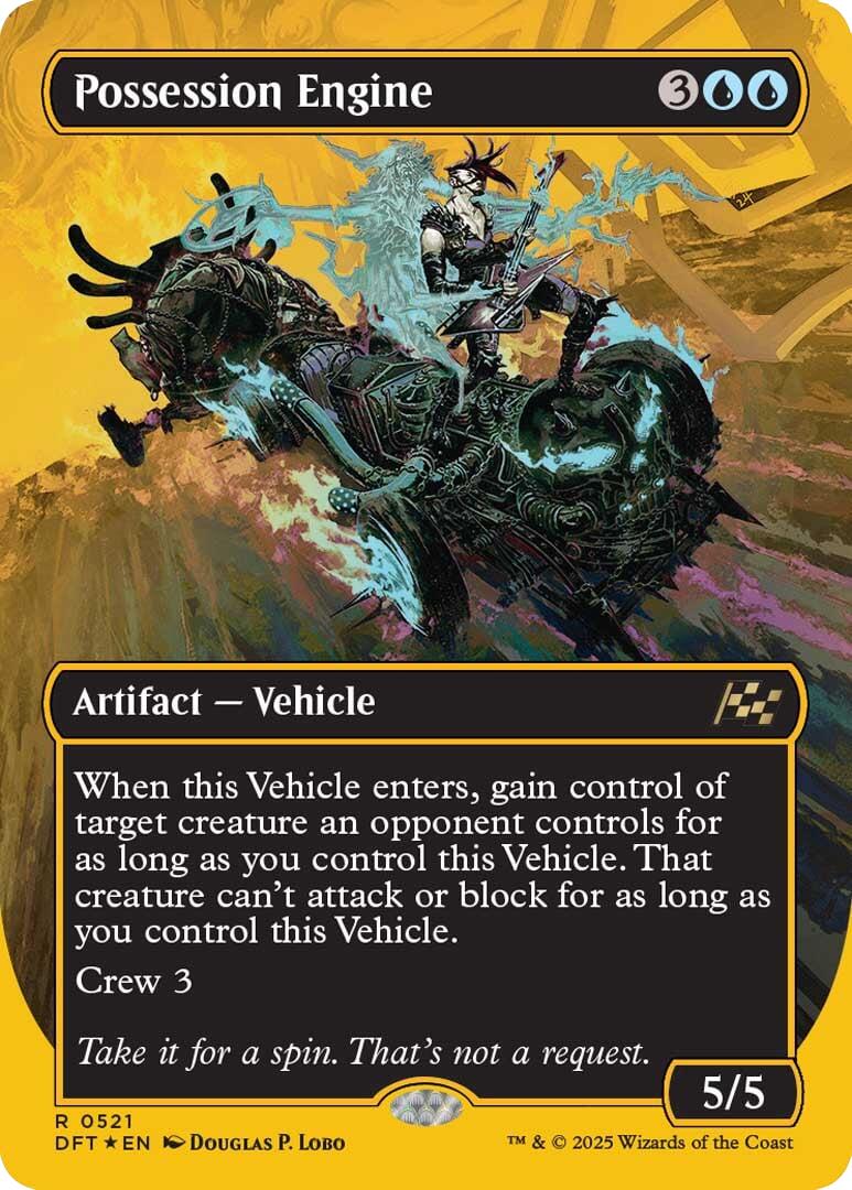 Possession Engine (Borderless) (First-Place Foil) [DFT - 521]