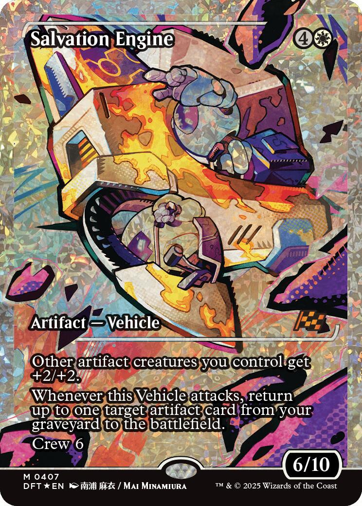 Salvation Engine (Showcase) (Fracture Foil) [DFT - 407]