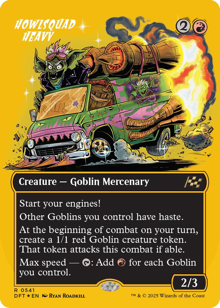 Howlsquad Heavy (Borderless) (First-Place Foil) [DFT - 541]