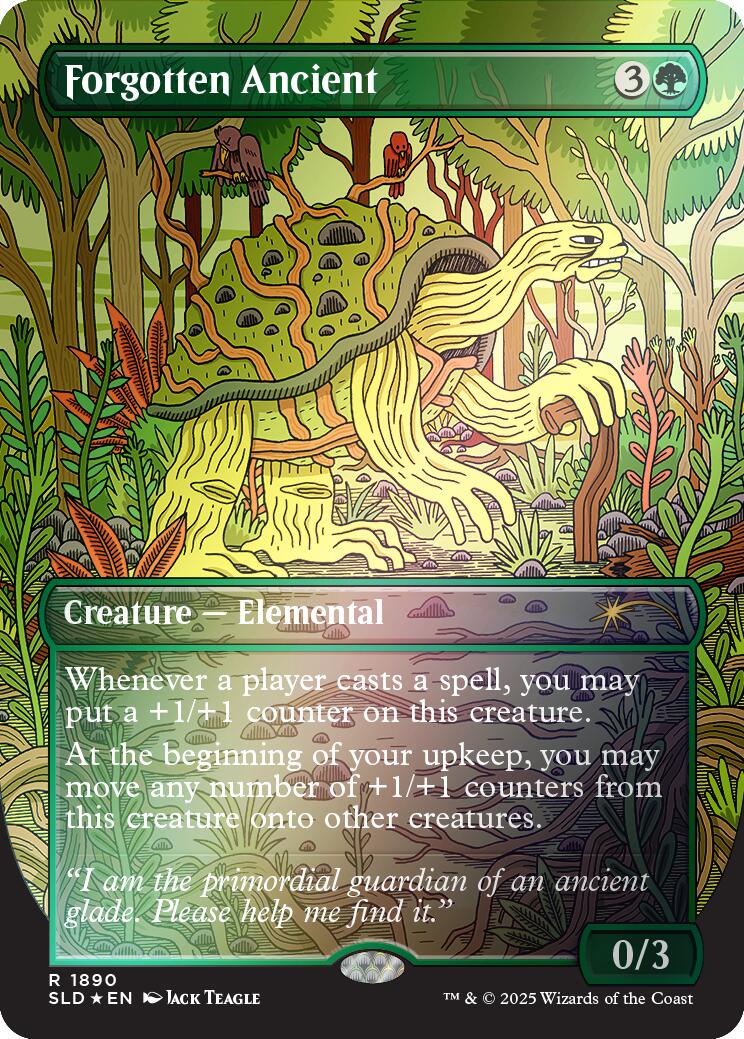Forgotten Ancient (Rainbow Foil) [SLD - 1890]