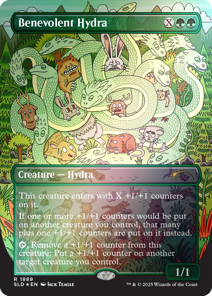 Benevolent Hydra (Rainbow Foil) [SLD - 1889]